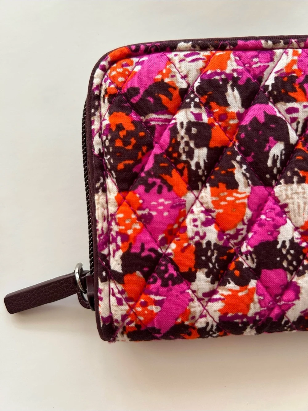 NWT  Vera Bradley Retired Houndstooth Quilted Print Georgia RFID Wallet